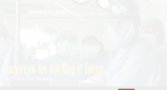 Desktop Screenshot of missiontoheal.org