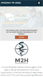 Mobile Screenshot of missiontoheal.org